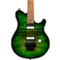 Ernie Ball Music Man Axis Flame Top Electric Guitar Macha