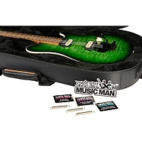Ernie Ball Music Man Axis Flame Top Electric Guitar Macha