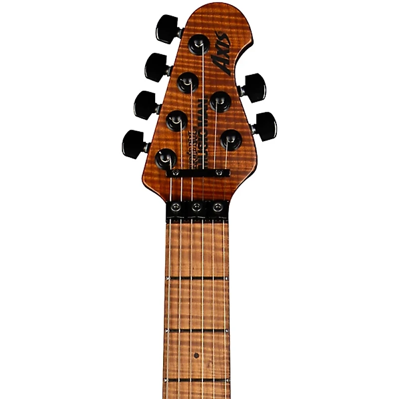 Ernie Ball Music Man Axis Super Sport Quilt Top Electric Guitar Satin Charcoal Cloud