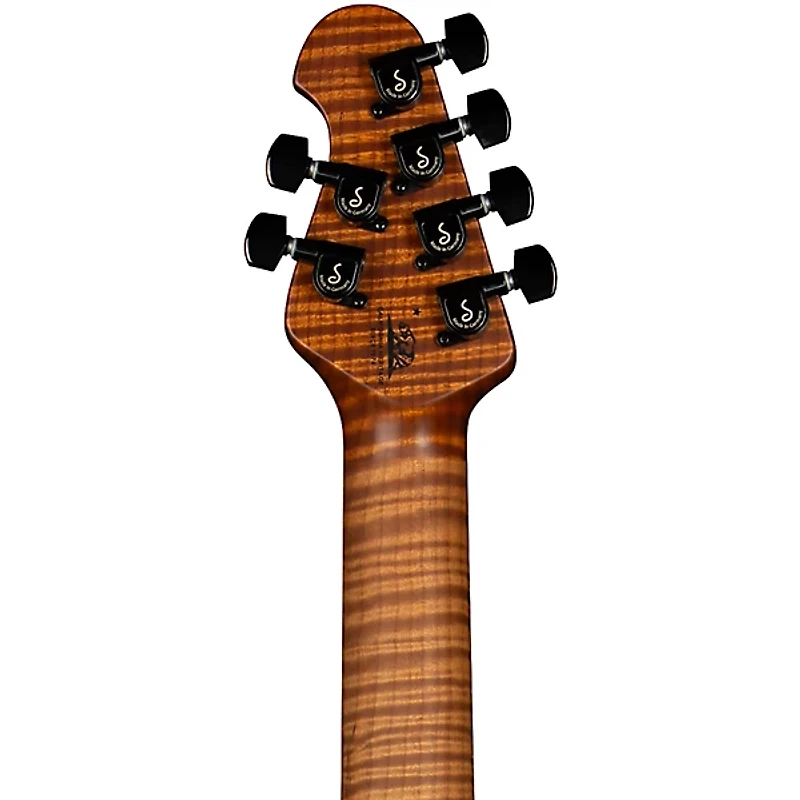 Ernie Ball Music Man Axis Super Sport Quilt Top Electric Guitar Satin Charcoal Cloud