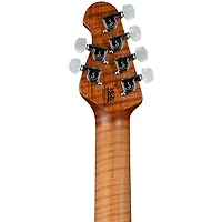 Ernie Ball Music Man Axis Quilt Top Electric Guitar Olallieberry