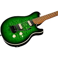 Ernie Ball Music Man Axis Super Sport Quilt Top Electric Guitar Macha