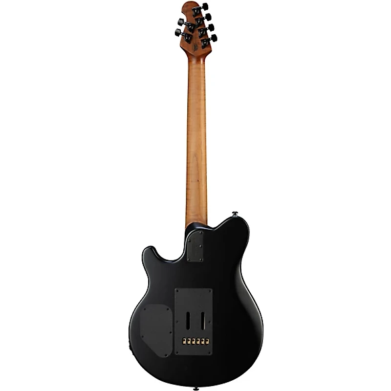 Ernie Ball Music Man Axis Super Sport Quilt Top (satin) Electric Guitar Charcoal Cloud