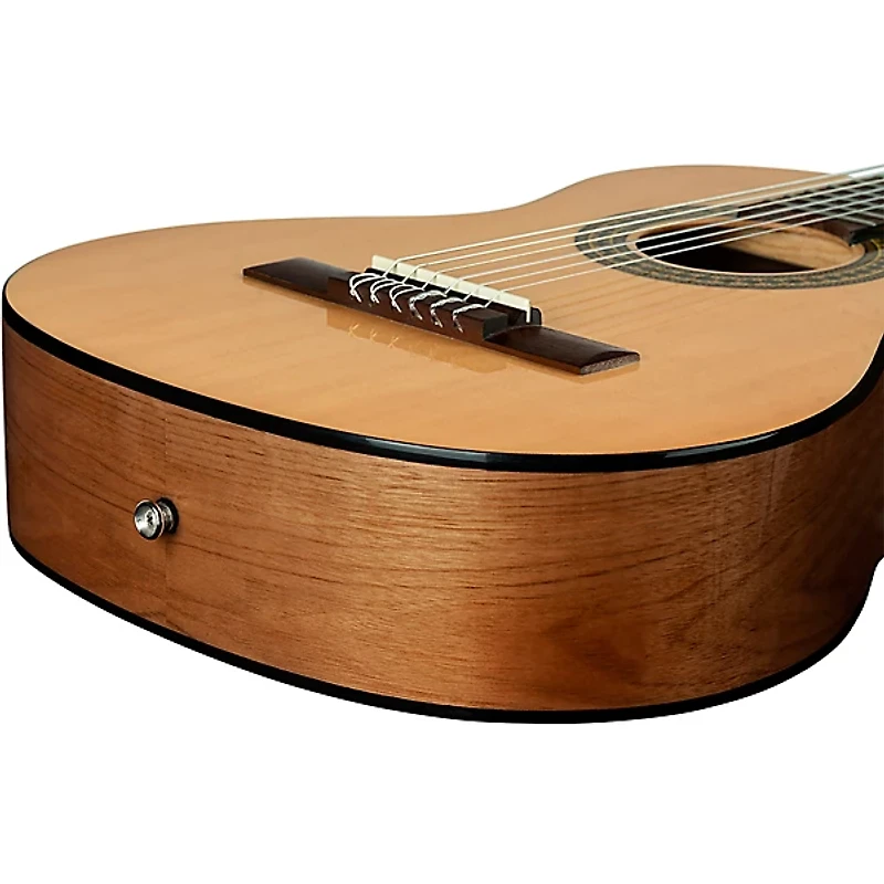 Ortega RPPC34 3/4 Size Nylon-String Classical Acoustic Guitar Pack Natural