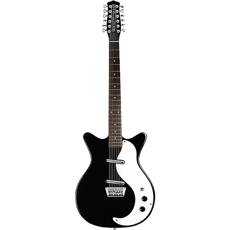 Danelectro 12-String Electric Guitar Black