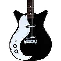 Danelectro 59M NOS+ Left-Handed Electric Guitar Black
