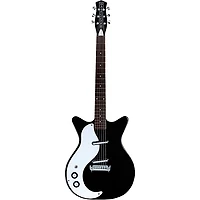 Danelectro 59M NOS+ Left-Handed Electric Guitar Black
