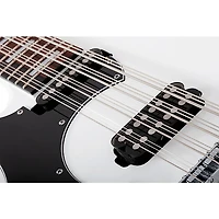 Schecter Guitar Research Stargazer-12 12-String Left-Handed Electric Bass Guitar Gloss White
