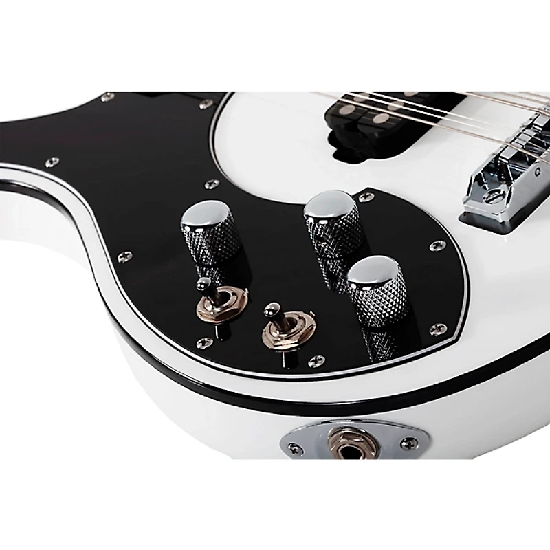 Schecter Guitar Research Stargazer-12 12-String Left-Handed Electric Bass Guitar Gloss White