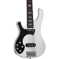 Schecter Guitar Research Stargazer-5 Left-Handed 5-String Electric Bass Guitar Gloss White