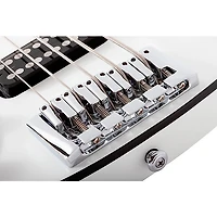 Schecter Guitar Research Stargazer-5 Left-Handed 5-String Electric Bass Guitar Gloss White