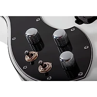 Schecter Guitar Research Stargazer-5 Left-Handed 5-String Electric Bass Guitar Gloss White