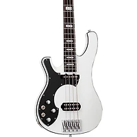 Schecter Guitar Research Stargazer-4 Left-Handed Electric Bass Guitar Gloss White