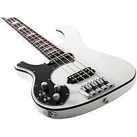 Schecter Guitar Research Stargazer-4 Left-Handed Electric Bass Guitar Gloss White