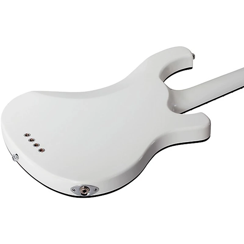 Schecter Guitar Research Stargazer-4 Left-Handed Electric Bass Guitar Gloss White