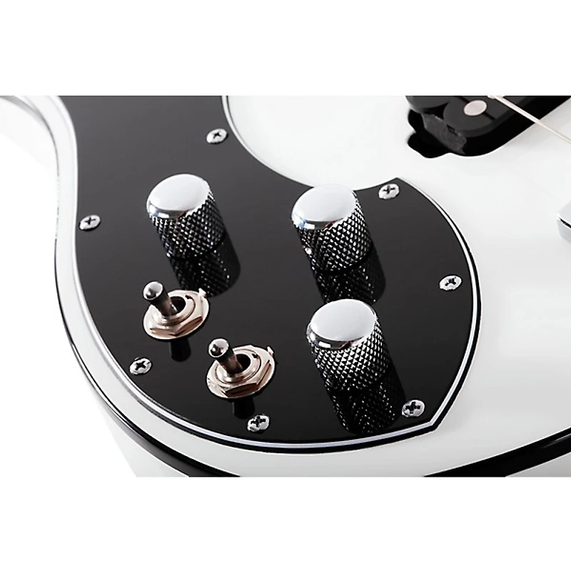 Schecter Guitar Research Stargazer-4 Left-Handed Electric Bass Guitar Gloss White