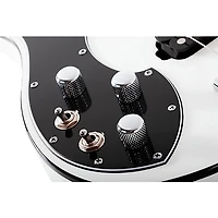 Schecter Guitar Research Stargazer-4 Left-Handed Electric Bass Guitar Gloss White