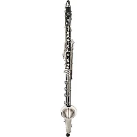 Backun Backun Alpha Low C Synthetic Bass Clarinet with Silver Plated Keys, 2-Piece Neck, Hardshell Case Silver Plated Keys Low C
