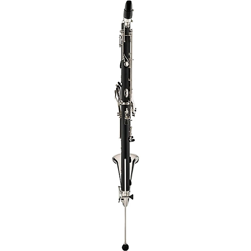 Backun Backun Alpha Low Eb Synthetic Bass Clarinet with Nickel Plated Keys with Lyre Holder, 2-Piece Neck, Compact Hardshell Case Nickel Plated Keys Low Eb