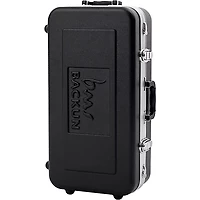 Backun Backun Alpha Low Eb Synthetic Bass Clarinet with Nickel Plated Keys with Lyre Holder, 2-Piece Neck, Compact Hardshell Case Nickel Plated Keys Low Eb