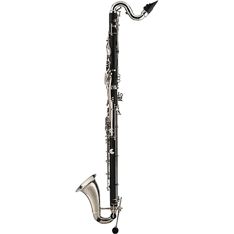 Backun Backun Alpha Low C Synthetic Bass Clarinet with Nickel Plated Keys, 2-Piece Neck, Backpack Case Nickel Plated Keys