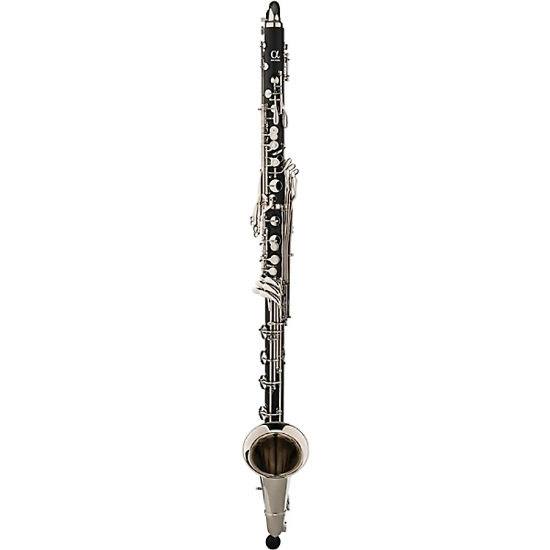 Backun Backun Alpha Low C Synthetic Bass Clarinet with Nickel Plated Keys, 2-Piece Neck, Backpack Case Nickel Plated Keys