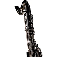 Backun Backun Alpha Low C Synthetic Bass Clarinet with Nickel Plated Keys, 2-Piece Neck, Backpack Case Nickel Plated Keys
