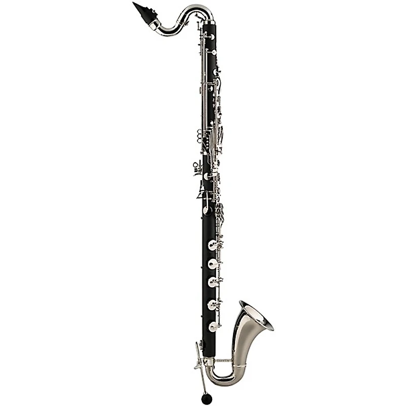 Backun Backun Alpha Low C Synthetic Bass Clarinet with Nickel Plated Keys, 2-Piece Neck, Backpack Case Nickel Plated Keys
