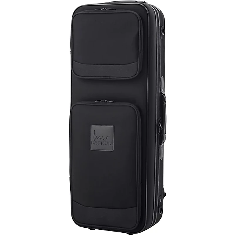 Backun Backun Alpha Low C Synthetic Bass Clarinet with Nickel Plated Keys, 2-Piece Neck, Backpack Case Nickel Plated Keys