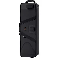 Backun Backun Q Series Low C Bass Clarinet in Cocobolo with Gold Plated Posts and Silver Plated Keys, 2-Piece Neck, Marcus Bonna Compact Case Silver Plated Keys Cocobolo Body