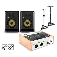 Universal Audio Volt 276 With KRK ROKIT G5 Studio Monitor Pair (Stands & Cables Included) -