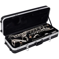 Backun Backun Alpha Bass Clarinet Low C W/Nickel Plated Keys Nickel Keys Low C