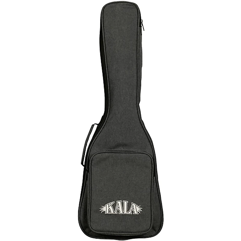 Kala Solid Body Striped Ebony Tenor Acoustic-Electric Ukulele Natural