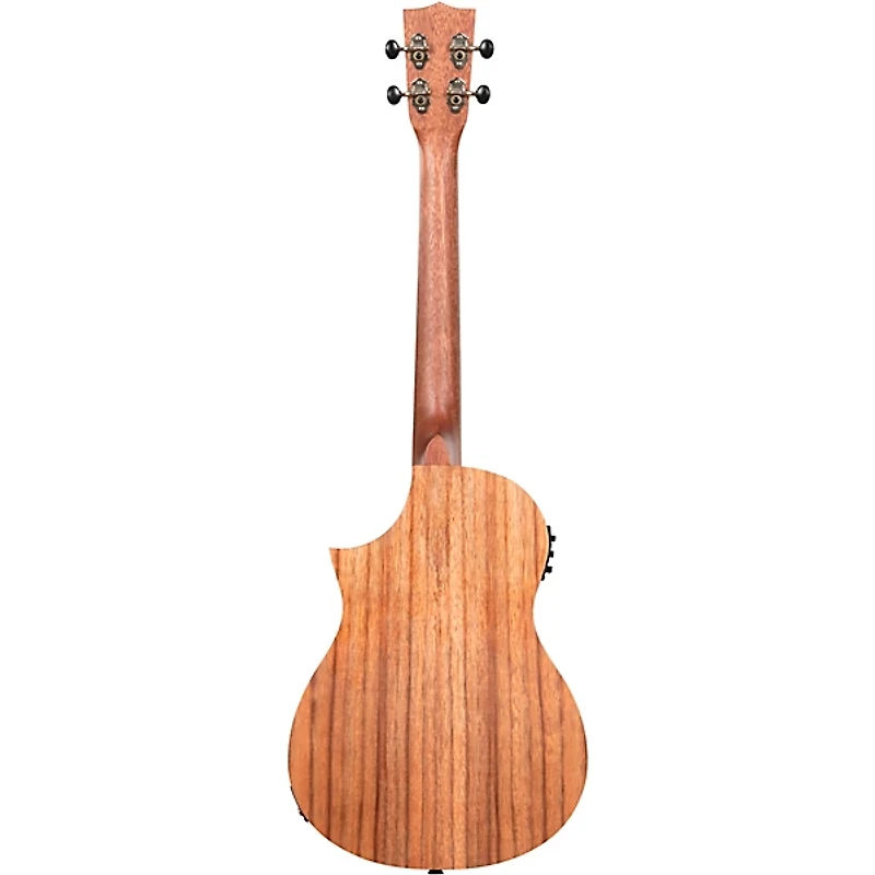 Kala Teak Tri-Top Baritone Acoustic-Electric Ukulele Natural