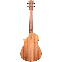 Kala Teak Tri-Top Baritone Acoustic-Electric Ukulele Natural