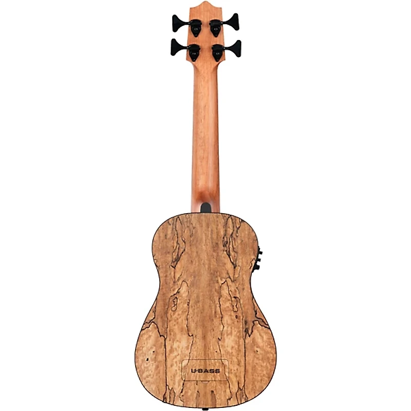Kala Spalted Mango Acoustic-Electric U-Bass Natural