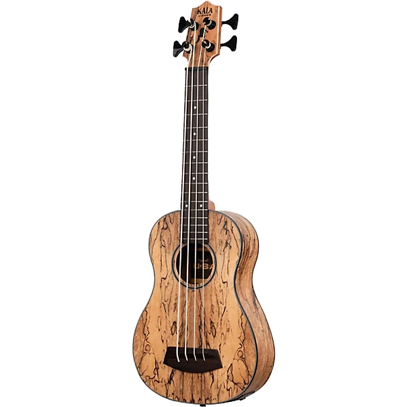 Kala Spalted Mango Acoustic-Electric U-Bass Natural
