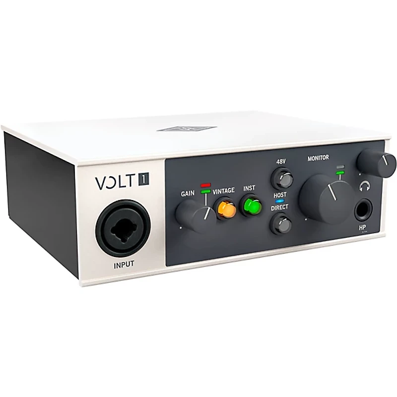 Universal Audio Volt 1 With KRK ROKIT G5 Studio Monitor Pair (Stands & Cables Included) -