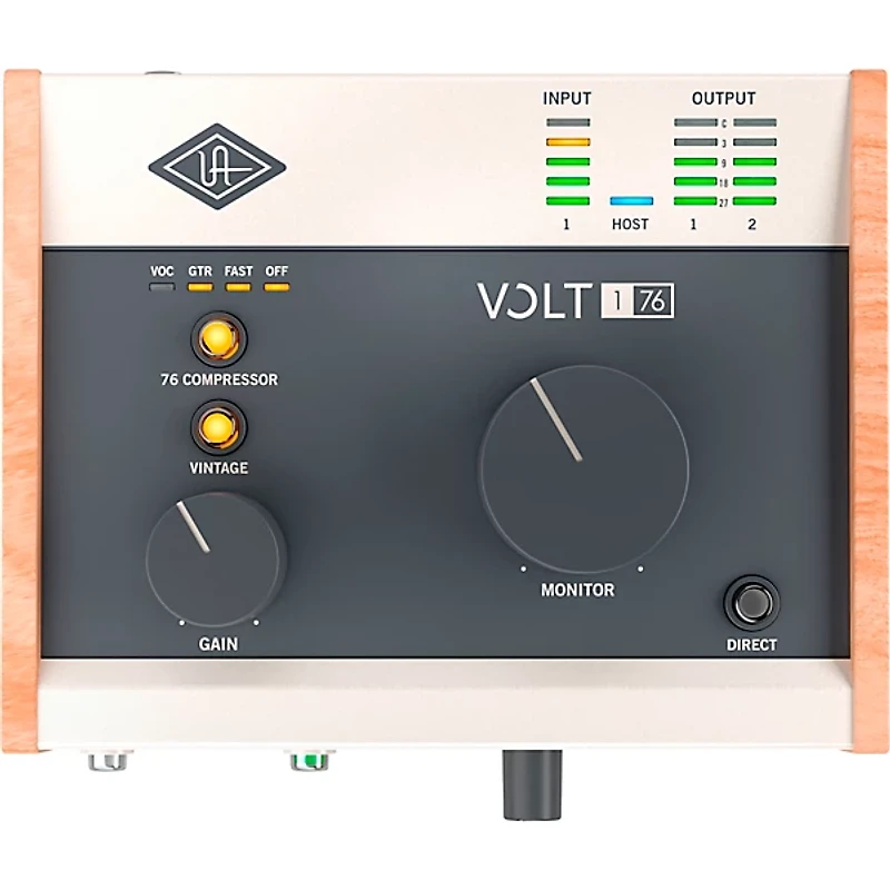 Universal Audio Volt 176 With KRK ROKIT G5 Studio Monitor Pair & S10 Subwoofer (Stands & Cables Included) -