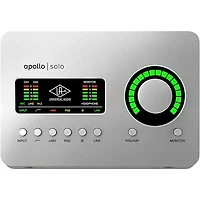 Universal Audio Apollo Solo Thunderbolt With KRK ROKIT G5 Studio Monitor Pair & S10 Subwoofer (Stands & Cables Included) -