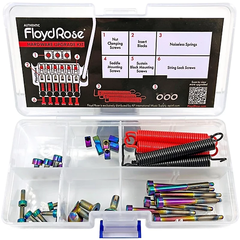 Floyd Rose Stainless Steel Hardware Upgrade Kit -