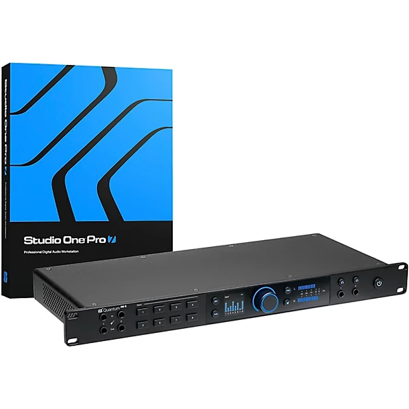 PreSonus Quantum HD 8 USB-C 26x30 Audio Interface With Studio One Pro & 12-Month Studio One+ Hybrid Membership Included