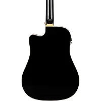 H. Jimenez LGD1 Spruce Top 12-String Acoustic-Electric Guitar Black