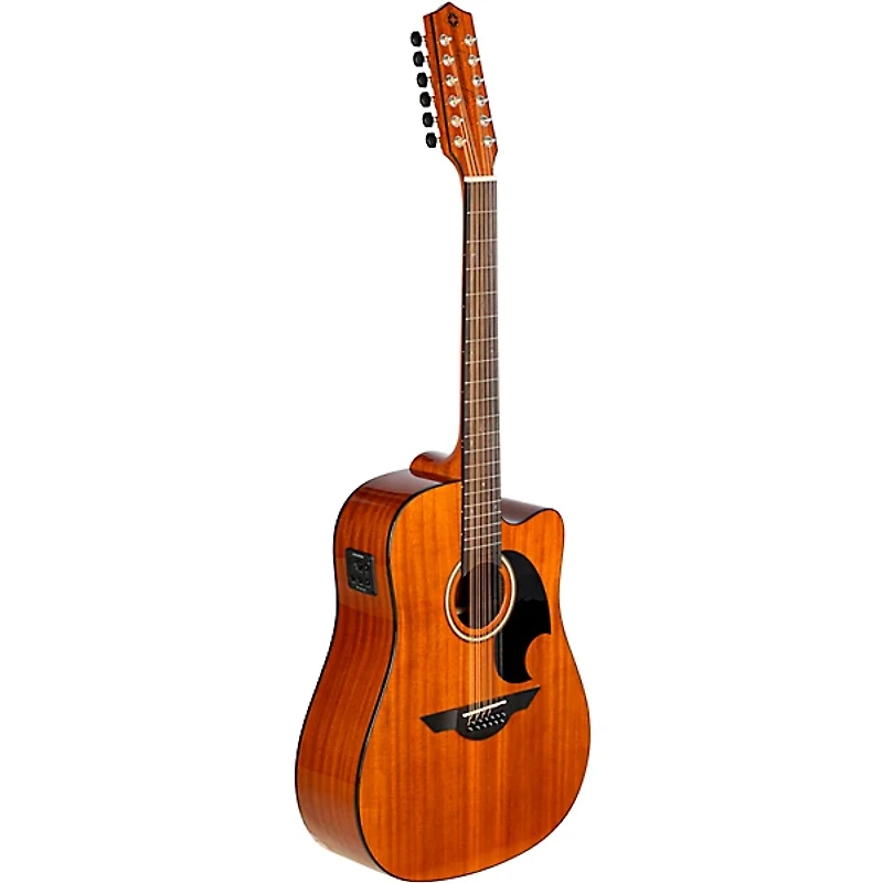 H. Jimenez LGD1 Mahogany Top 12-String Acoustic-Electric Guitar Natural