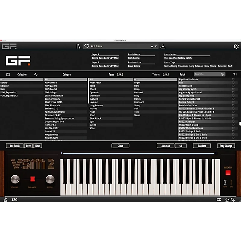 GForce VSM IV Software Synthesizer (Download)