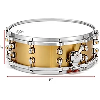 Pearl Reference One 3mm Brass Snare Drum
