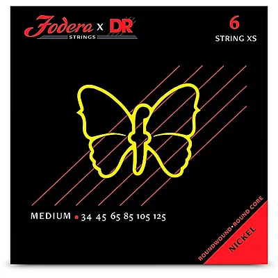 Fodera Nickel Extra Short Scale 6 String Bass Set