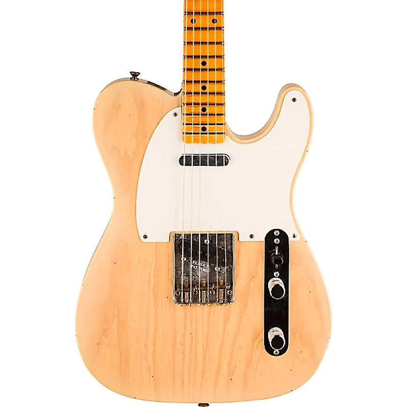 Fender Custom Shop 1958 Telecaster Journeyman Relic Electric Guitar Natural Blonde