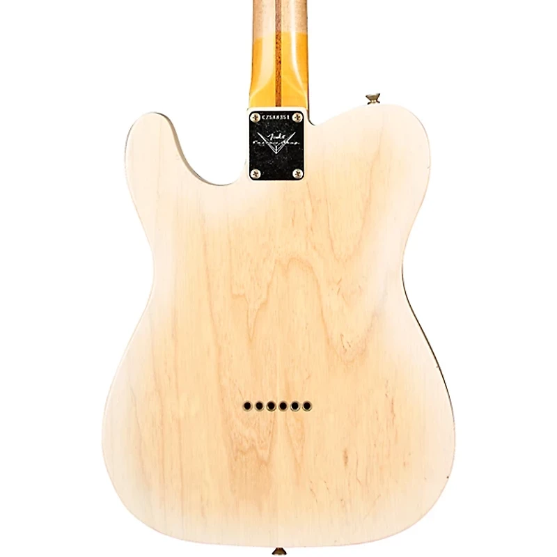 Fender Custom Shop 1958 Telecaster Journeyman Relic Electric Guitar Natural Blonde