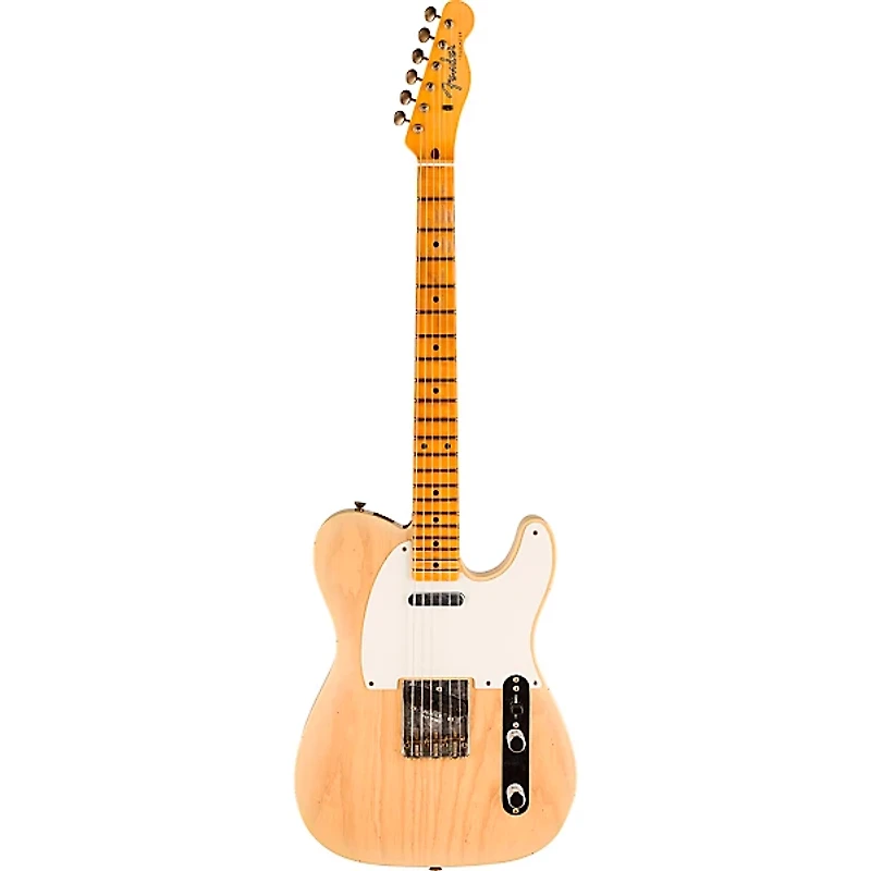 Fender Custom Shop 1958 Telecaster Journeyman Relic Electric Guitar Natural Blonde